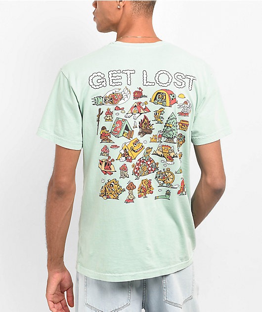 Killer Acid Get Lost Sage T-Shirt