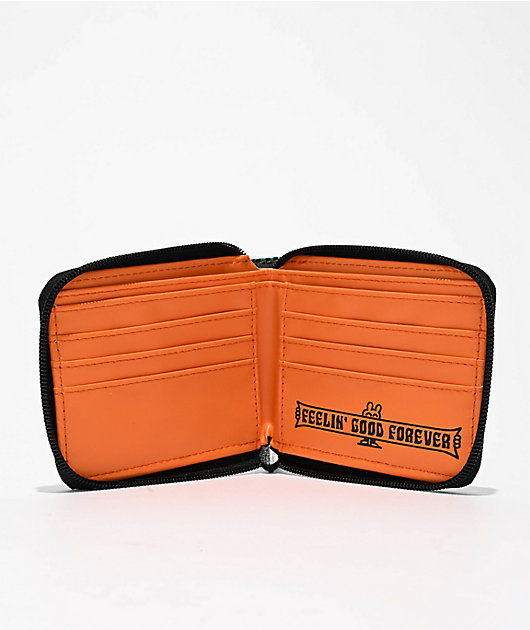Killer Acid Jungle Vibes Bifold Zip Wallet