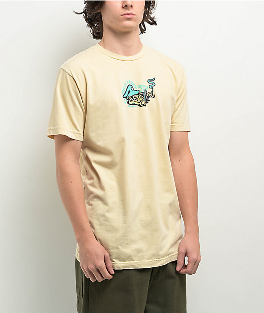 Killer Acid Keep It Stupid Beige T-Shirt