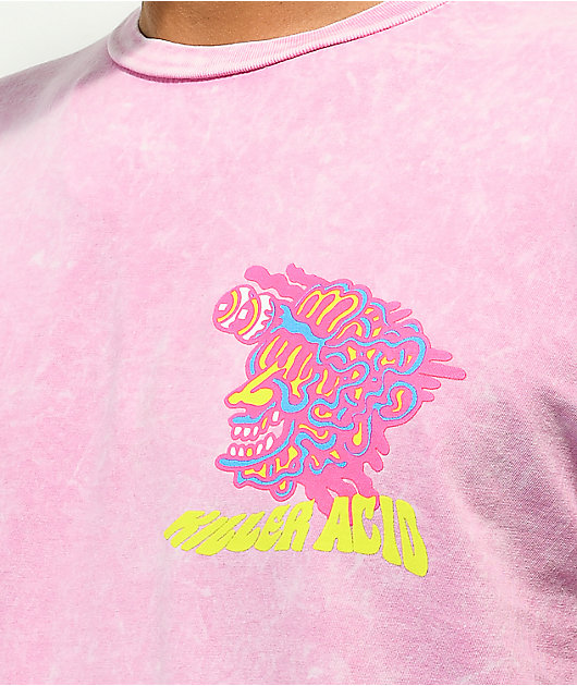Killer Acid Looking Through You Pink Wash T-Shirt