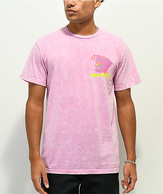 Killer Acid Looking Through You camiseta rosa lavado