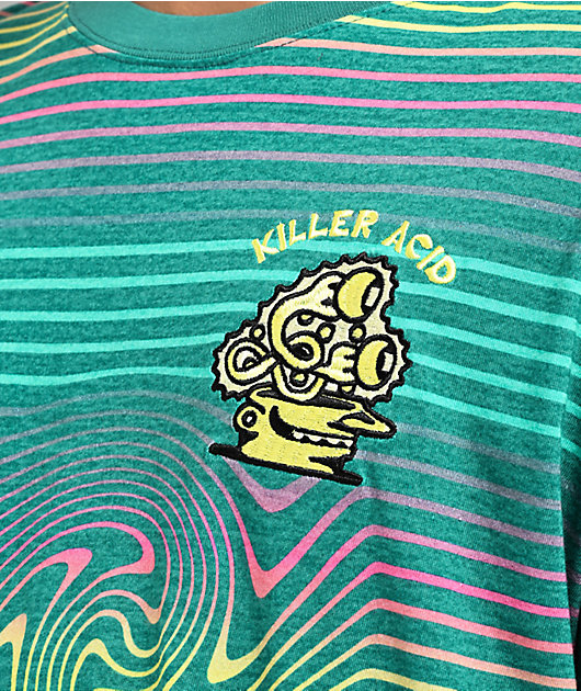 Killer Acid Magic Knit Green T-Shirt