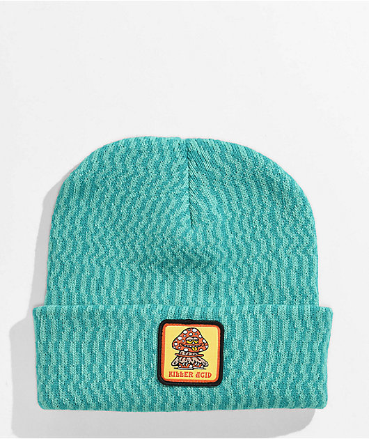 Killer Acid Shrooms Teal Beanie