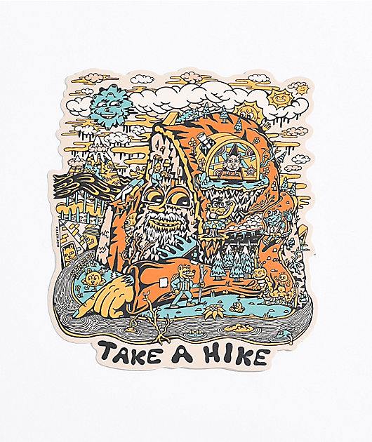 Killer Acid Take A Hike Sticker