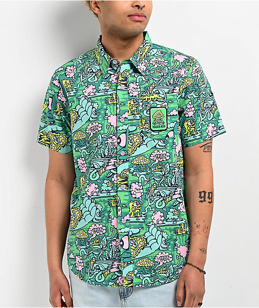 trippy button up shirts
