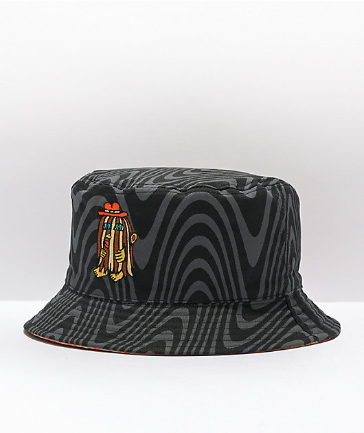 Killer Acid Wavy Freak Reversible Bucket Hat | Zumiez Killer Acid Wavy Freak Reversible Bucket Hat | Zumiez