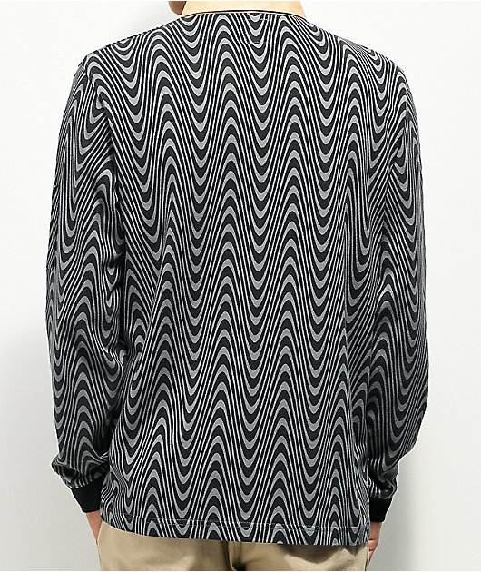 Killer Acid Wavy Rugby Long Sleeve Shirt