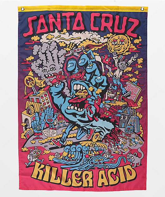 Killer Acid x Santa Cruz Banner