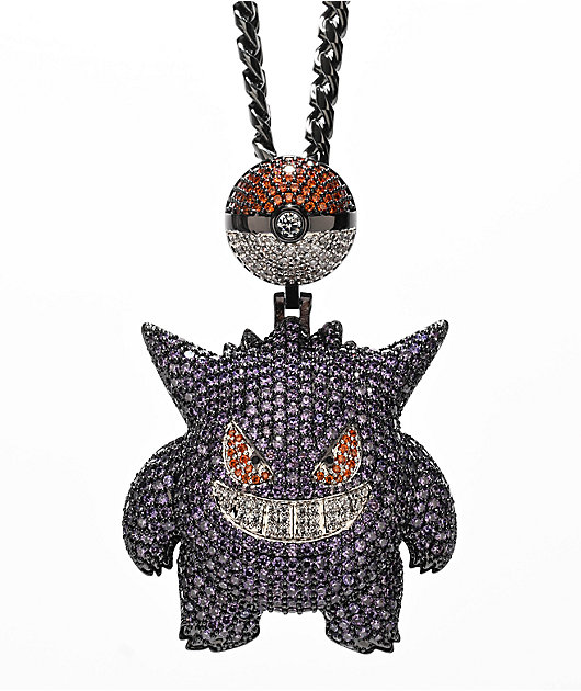 King Ice Pokemon Gengar Necklace Zumiez