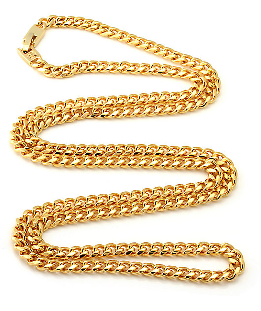 King Ice 5mm 14K Gold 26" Cuban Chain