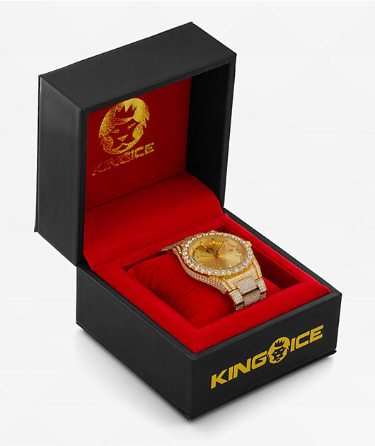 King Ice Arctic III Gold Analog Watch