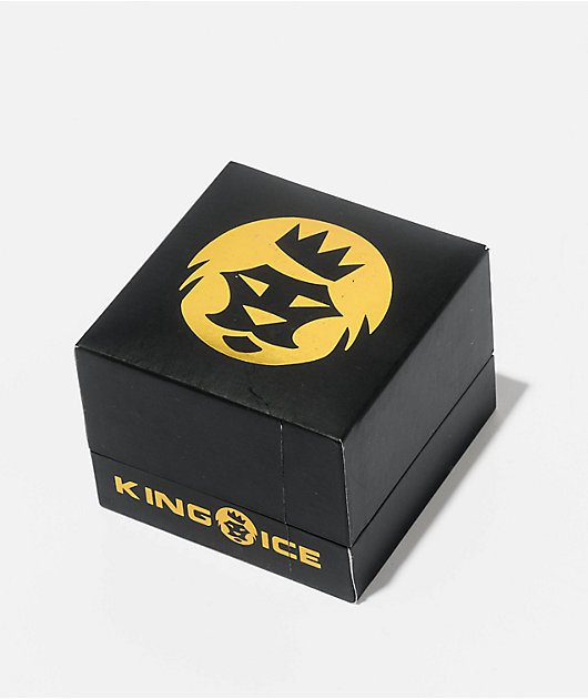 King Ice Skull Biker Stainless Steel Ring