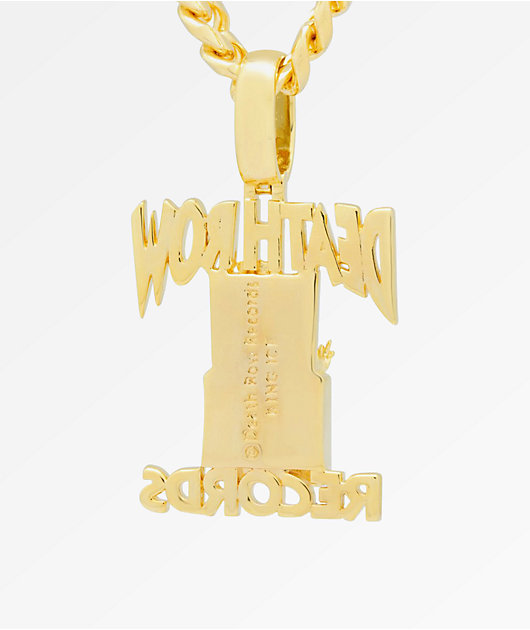 King Ice x Death Row Records Pendant Necklace