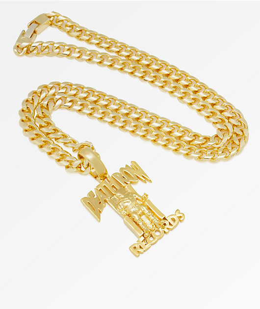 King Ice x Death Row Records Pendant Necklace