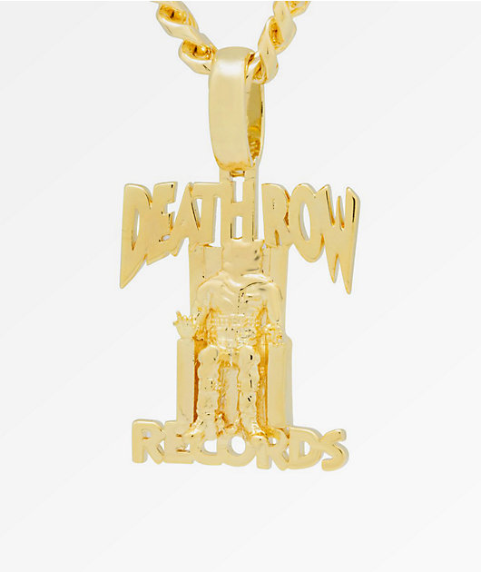 King Ice x Death Row Records Pendant Necklace