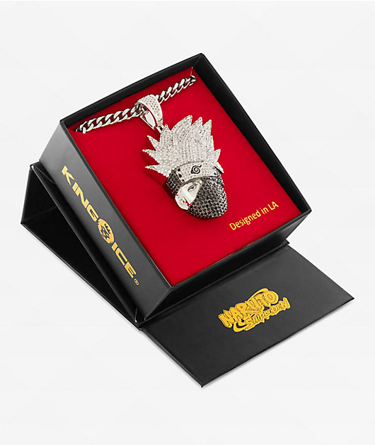 送料関税込【Naruto x King Ice】Naruto Necklace☆国内発送♪ Naruto Necklace | Naruto Streetwear Jewelry | King Ice