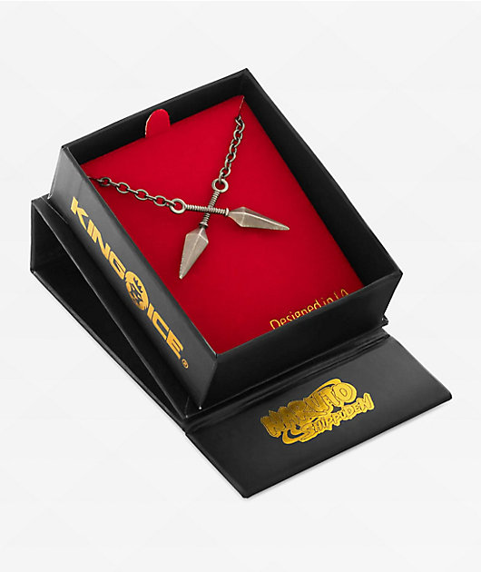 KING ICE 
RUFF RYDERS ピアス King Ice x Naruto Ninja Tool Necklace | Zumiez