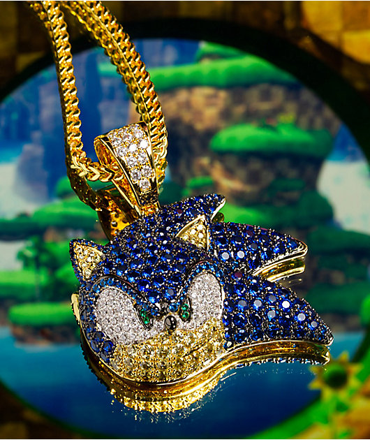 Sonic the Hedgehog x King Ice - Shadow Necklace