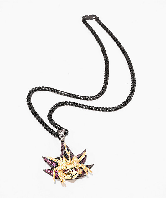 送料税込【Yu-Gi-Oh! x King Ice】Dark Magician Necklace☆国発 Dark Magician Necklace | Yu-Gi-Oh! Jewelry | King Ice