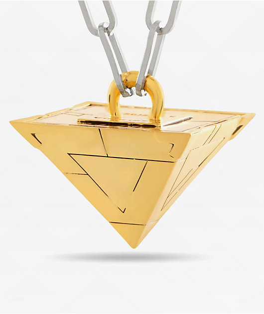 King Ice x Yu Gi Oh! Millenium Puzzle Necklace