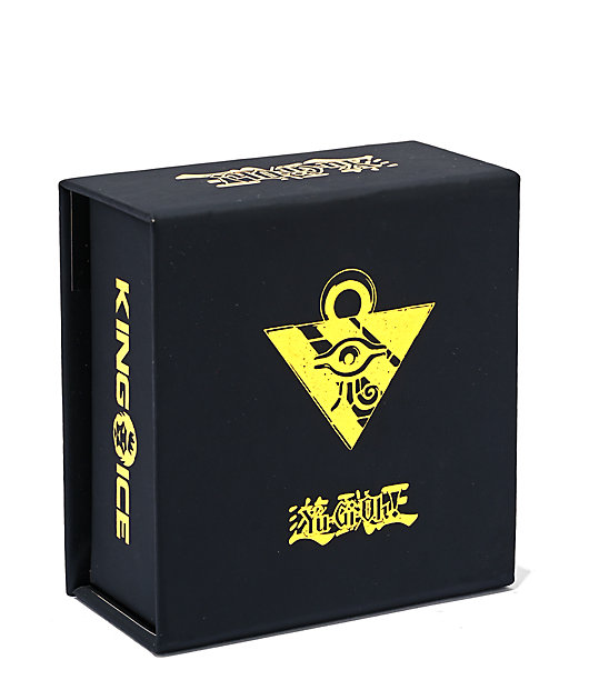 King Ice x Yu-Gi-Oh! Millennium Ring Gold Necklace