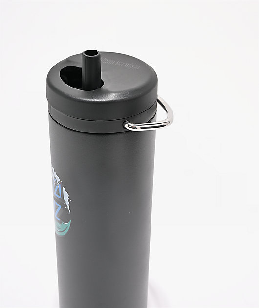 Klean Kanteen x Santa Cruz Wave Dot TKWide Black Water Bottle 20 oz