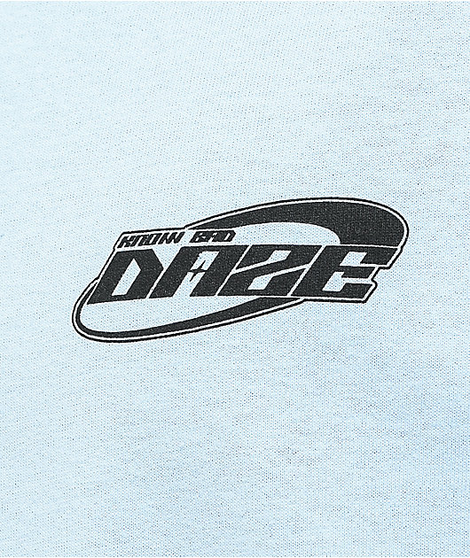 Know Bad Daze Heavens Door Light Blue T-Shirt