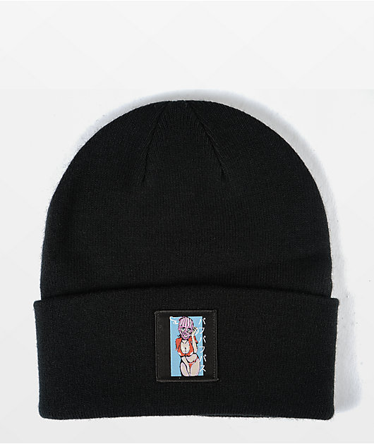 Know Bad Daze Smoke Work Black Beanie | Zumiez