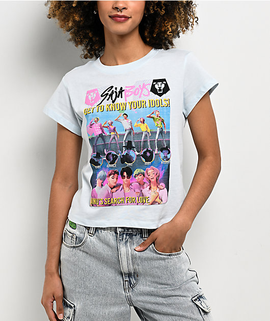 Kpop Demon Hunters Saja Boys Blue T-Shirt