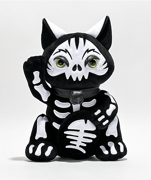 Kreeptures Maneki Neko Black Plush Toy | Zumiez