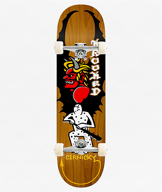Krooked Cernicky Deviled 8.5" Assembled Skateboard Complete