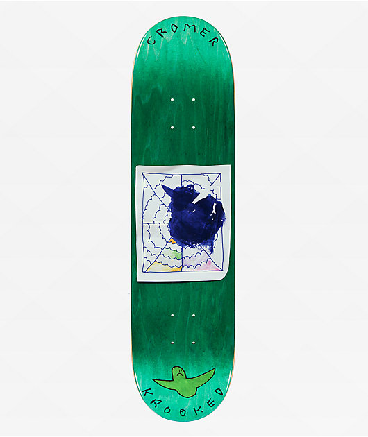 Krooked Cromer Redacted 8.06" Skateboard Deck