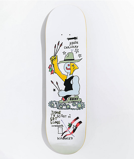 Krooked Eddie Cernicky Get Sum 8.5" Skateboard Deck
