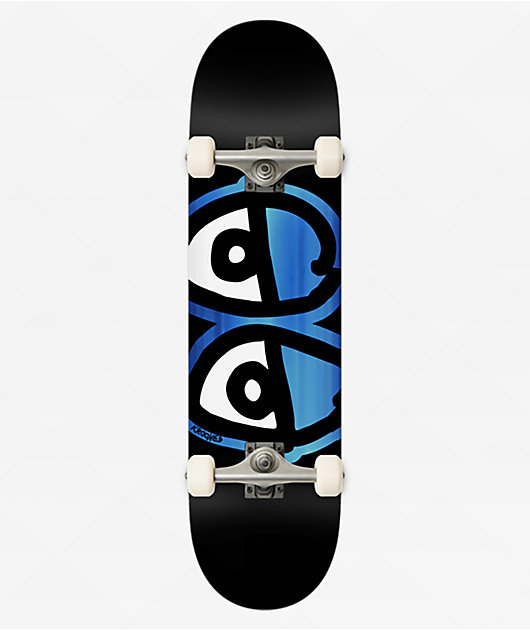 Krooked Eyes Foil 8.0" Skateboard Complete