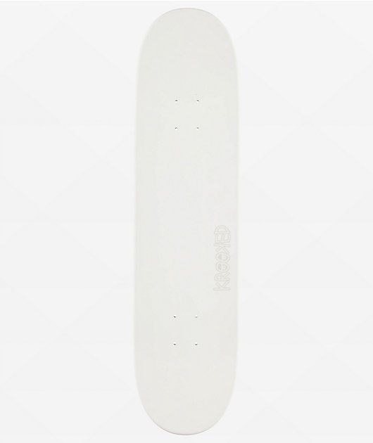 Krooked Eyes White 8.06" Skateboard Deck