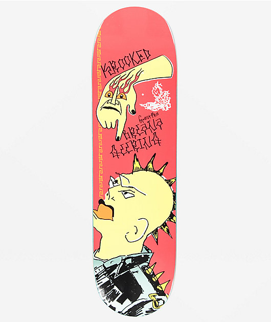 Krooked Geering Guest Punx 8.5" Skateboard Deck