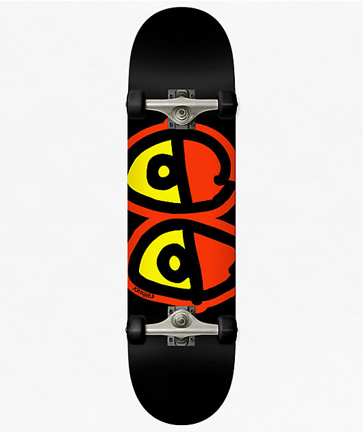Krooked Glow Eyes 8.25" Skateboard Complete