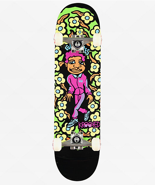 Krooked Gonz Sweatpants 8.06" DLX Skateboard Complete