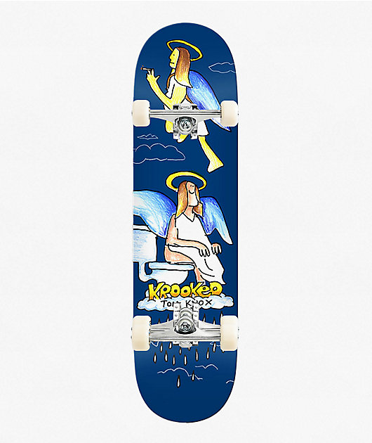 Krooked Knox Angel 8.5" Assembled Skateboard Complete