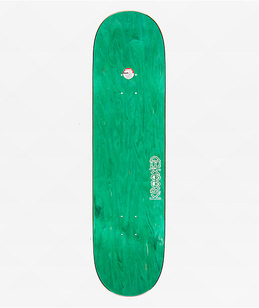 Krooked Manderson Tombe Stone 8.38" Skateboard Deck
