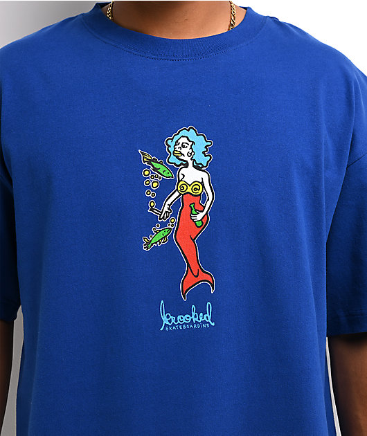 Krooked Mermaid Blue T-Shirt