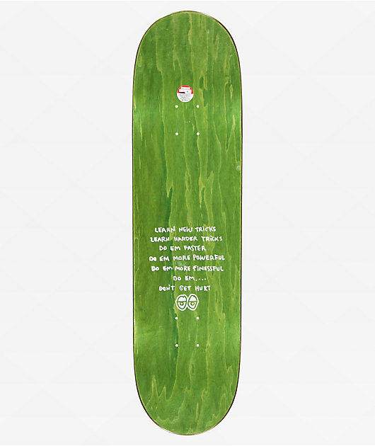 Krooked Narvaez Green 8.5" Skateboard Deck