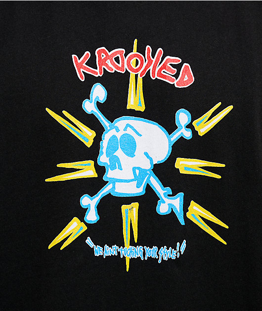 Krooked Style Black T-Shirt