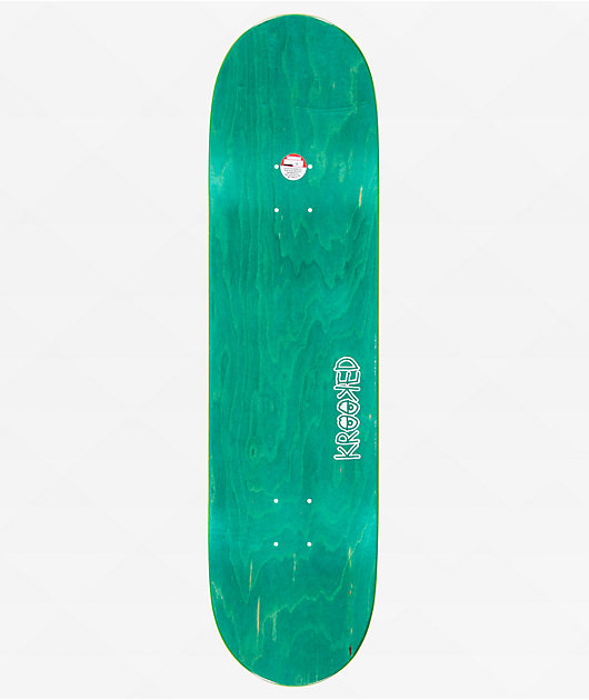 Krooked Una Teeth Skateboard Deck
