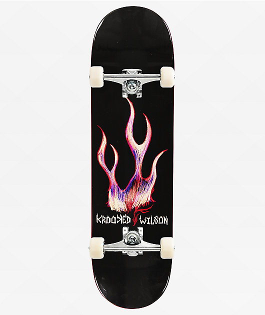 Krooked Wilson Flame 8.5" Assembled Skateboard Complete