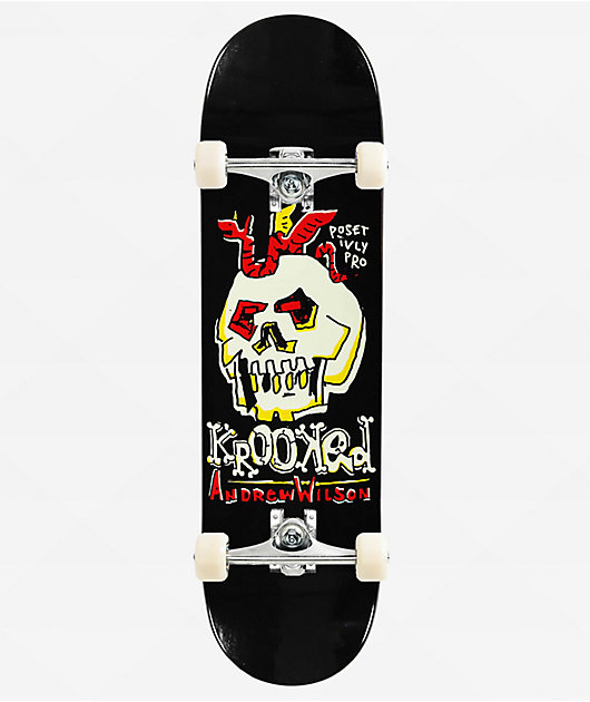 Krooked Wilson Positively Pro 8.5 Assembled Skateboard Complete