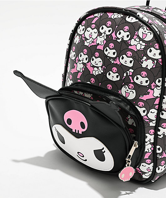 Kuromi Crush Black Mini Backpack