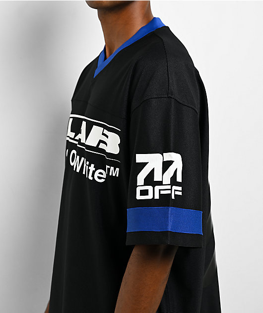 L/AB c/o Off-White™ Black Soccer Jersey