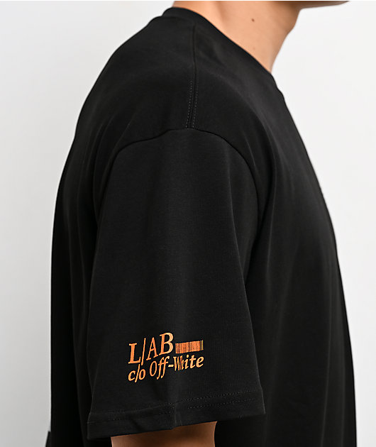 L/AB c/o Off-White™ Duct Tape Black T-Shirt