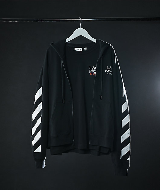 L/AB c/o Off-White™ Duct Tape Black T-Shirt
